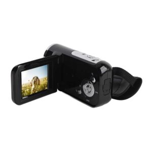 Câmera de vídeo digital com tela colorida